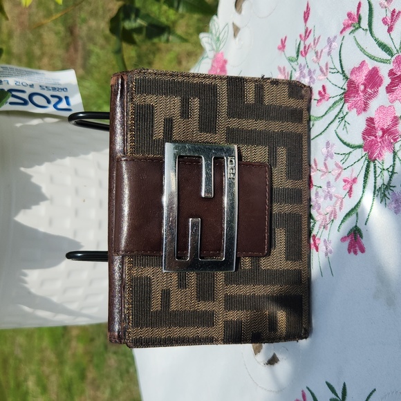 Fendi Handbags - AUTHENTIC FENDI ZUCCA  Medium Wallet